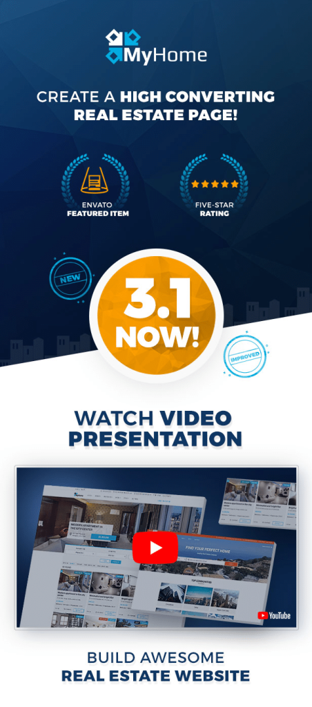 FreeWPlugin资源网 MyHome v3.1.75 完美破解付费房地产主题免费下载