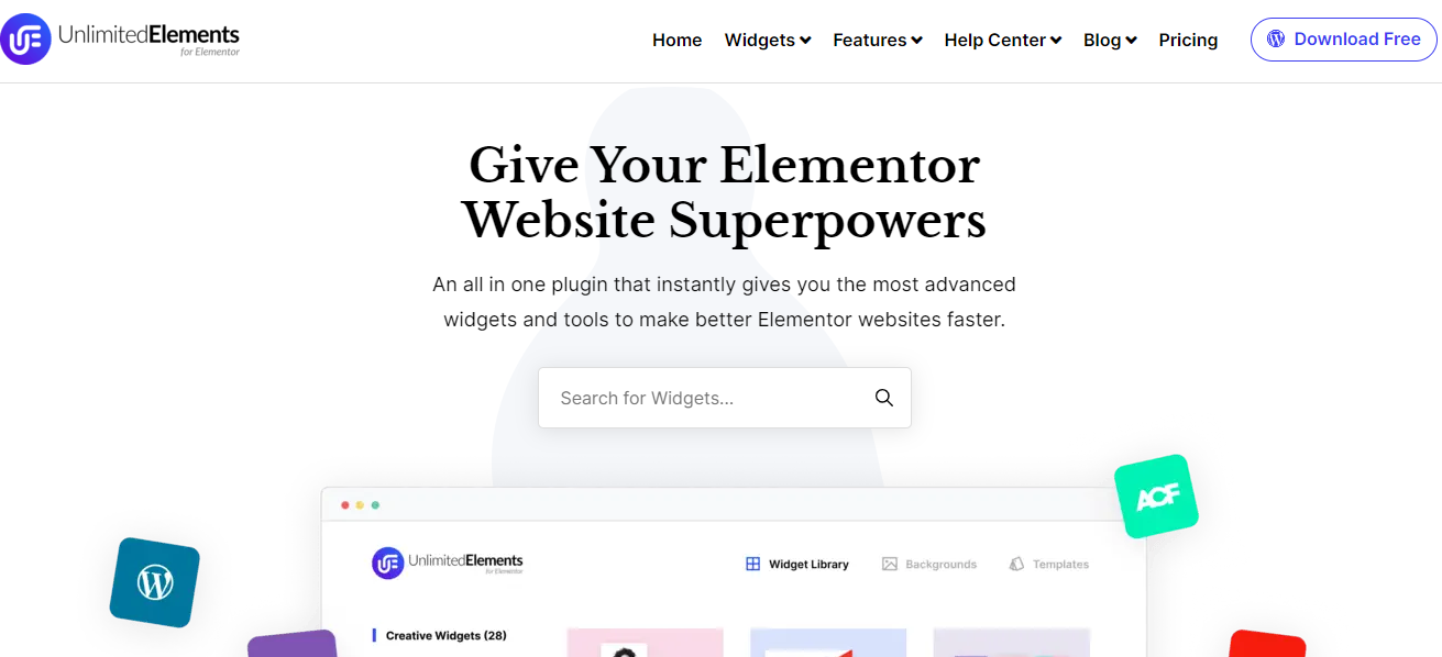 WordPress Elementor Pro扩展插件–Unlimited Elements v1.5.125 破解版下载