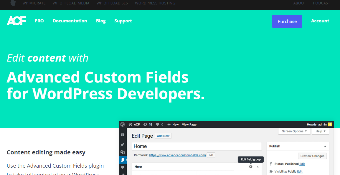 WordPress自定义字段插件–Advanced Custom Fields Pro v6.3.9 破解版下载